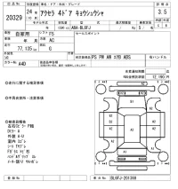 Mazda AXELA лот № 20329 оценка 3.5  с аукциона в Японии 9