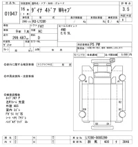 Toyota DYNA лот № 1947 оценка 3.5  с аукциона в Японии 10