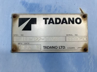 TADANO CRANE