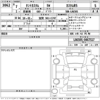 Daihatsu MOVE CANBUS лот № 3062 оценка 3.5  с аукциона в Японии 2