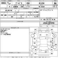 Toyota BREVIS лот № 4002 оценка RA  с аукциона в Японии 2