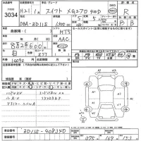 Suzuki SWIFT лот № 3034 оценка R  с аукциона в Японии 5