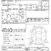 Toyota PASSO лот № 3063 оценка 3.5  с аукциона в Японии 3