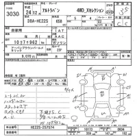 Suzuki ALTO LAPIN лот № 3030 оценка 3.5  с аукциона в Японии 3