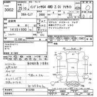 Subaru IMPREZA G4 лот № 3002 оценка   с аукциона в Японии 3