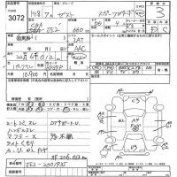 Honda ZEST лот № 3072 оценка 3  с аукциона в Японии 3