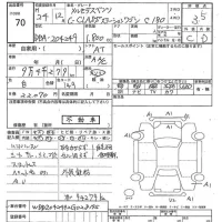 Mercedes-Benz C CLASS WAGON лот № 70 оценка 3.5  с аукциона в Японии 3