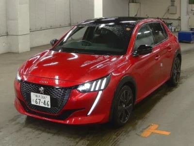 Peugeot 208  с аукциона в Японии