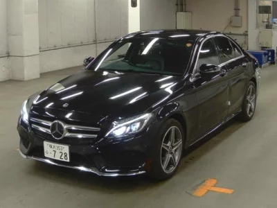 Mercedes-Benz C CLASS  с аукциона в Японии