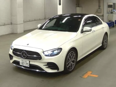 Mercedes-Benz E CLASS  с аукциона в Японии