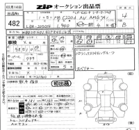 Mercedes-Benz C CLASS лот № 482 оценка 4  с аукциона в Японии 5