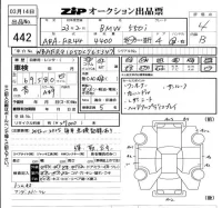 BMW 5-Series лот № 442 оценка 4  с аукциона в Японии 5