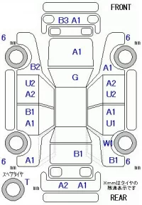 Volkswagen TIGUAN лот № 10015 оценка 3.5  с аукциона в Японии 11