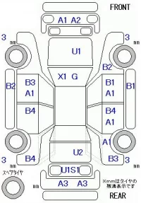 Mitsubishi EK SPACE лот № 10125 оценка R  с аукциона в Японии 11
