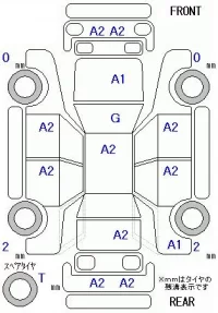 Toyota HARRIER лот № 26069 оценка 3.5  с аукциона в Японии 9