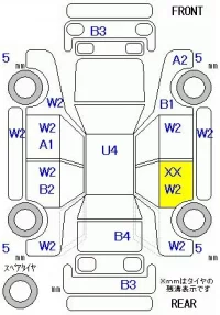 Honda FREED лот № 10198 оценка 3  с аукциона в Японии 11