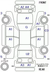 Honda FREED лот № 26047 оценка 3.5  с аукциона в Японии 9