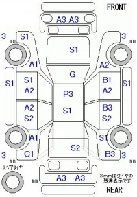 Honda LIFE лот № 25041 оценка 3  с аукциона в Японии 7