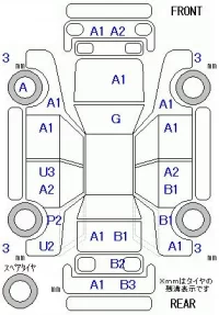 Honda N ONE лот № 28079 оценка 3.5  с аукциона в Японии 8