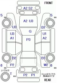 Mitsubishi PAJERO MINI лот № 29044 оценка 3  с аукциона в Японии 2