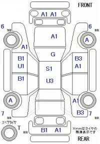 Honda STEP WAGON лот № 19107 оценка 3.5  с аукциона в Японии 5