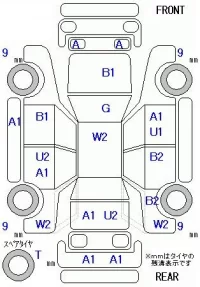 Honda VAMOS лот № 20356 оценка 3.5  с аукциона в Японии 11