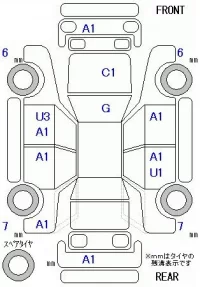 Honda LIFE лот № 19224 оценка 3.5  с аукциона в Японии 5
