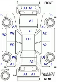 Honda FIT лот № 10345 оценка 3  с аукциона в Японии 11