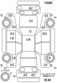 Mitsubishi PAJERO MINI лот № 19115 оценка 3  с аукциона в Японии 5