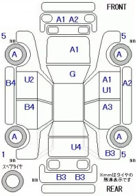 Honda FREED лот № 19234 оценка 3  с аукциона в Японии 5
