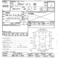 Nissan CLIPPER VAN лот № 6006 оценка 3  с аукциона в Японии 9