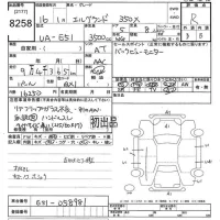 Nissan ELGRAND лот № 8258 оценка R  с аукциона в Японии 10