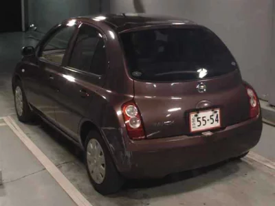 Nissan MARCH  с аукциона в Японии