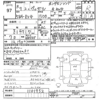 Honda VEZEL лот № 97 оценка R  с аукциона в Японии 10