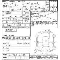 Daihatsu MOVE лот № 3011 оценка 3  с аукциона в Японии 10