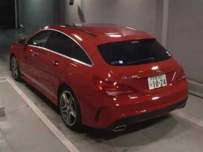 Mercedes-Benz CLA CLASS  с аукциона в Японии