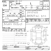 Daihatsu ROCKY лот № 334 оценка 3.5  с аукциона в Японии 10