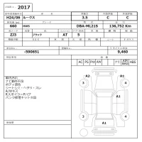 Nissan ROOX лот № 2017 оценка 3.5  с аукциона в Японии 2