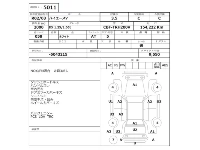 Toyota HiAce Van
