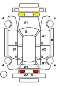 Toyota PIXIS MEGA лот № 10516 оценка 4  с аукциона в Японии 11