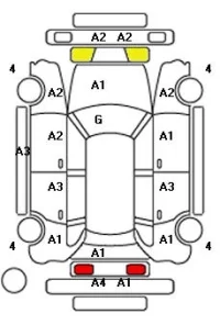 Honda STEP WAGON лот № 14143 оценка 3  с аукциона в Японии 11