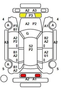 Mazda PREMACY лот № 10533 оценка 3  с аукциона в Японии 4
