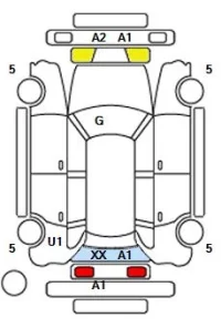 Audi A1 лот № 33501 оценка 4  с аукциона в Японии 11