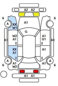 BMW 5-Series лот № 34506 оценка 3.5  с аукциона в Японии 11