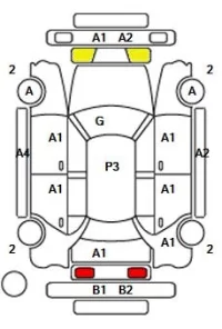 BMW 3-Series лот № 34540 оценка 3.5  с аукциона в Японии 11