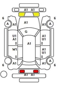 BMW X4 лот № 32001 оценка 4  с аукциона в Японии 11