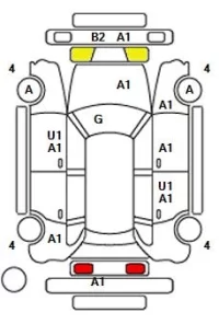Audi A4 лот № 36016 оценка 4  с аукциона в Японии 11