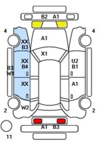 Audi A4 лот № 36029 оценка R  с аукциона в Японии 11