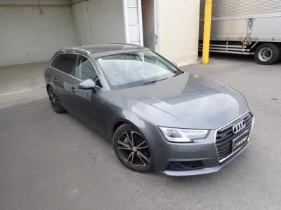 Audi A4  с аукциона в Японии