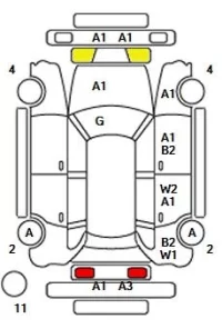 Volkswagen GOLF лот № 36026 оценка 4  с аукциона в Японии 11